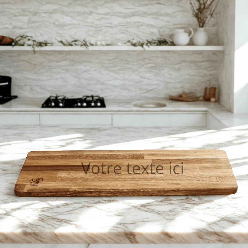 Planche Apéro personnalisée - Chêne