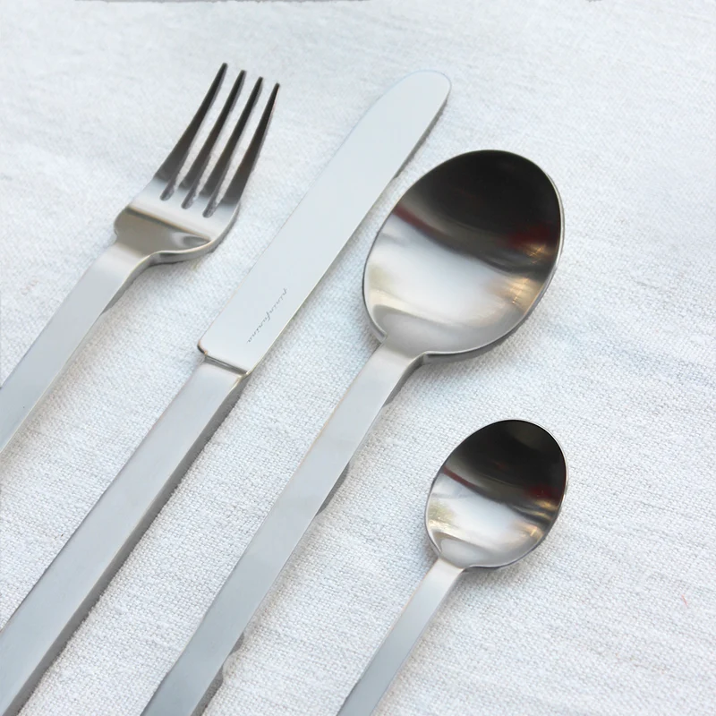 Couverts en inox mat Still Ice